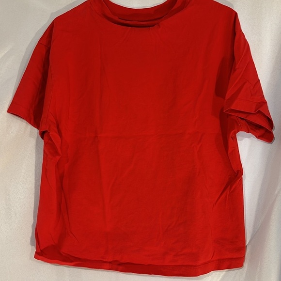 Nike Red Logo Short Sleeve T-Shirt Size L - Picture 2 of 2